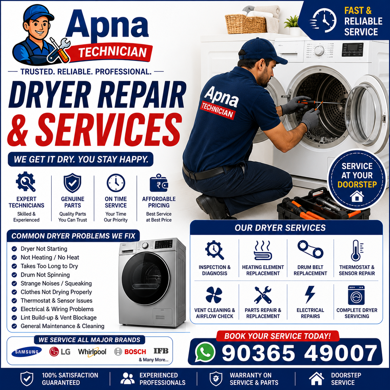 Dryer Repair and Services