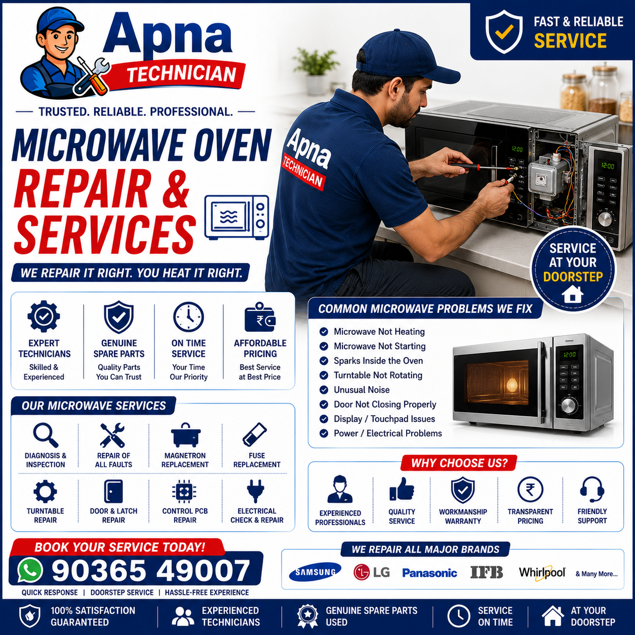 microwave oven